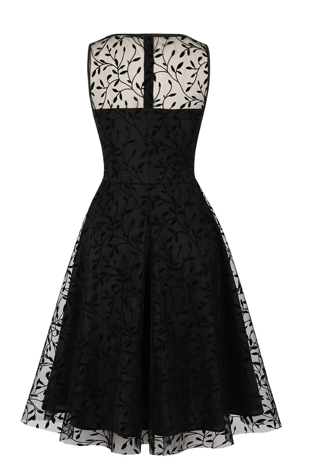 Black Lace Vintage Dress sold by Zapaka product image thumbnail 2