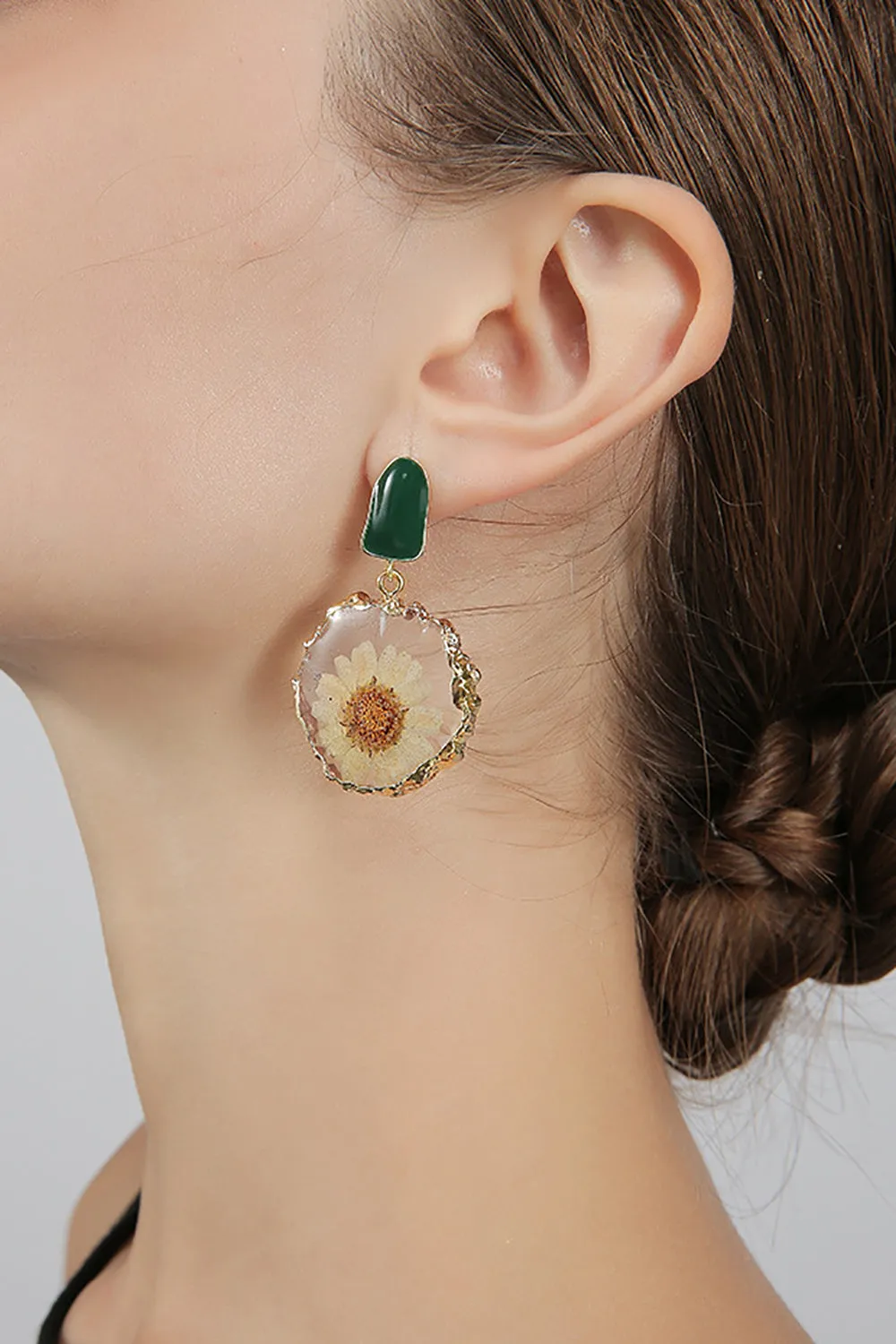 Sweet Flower Daisy Earrings sold by Zapaka