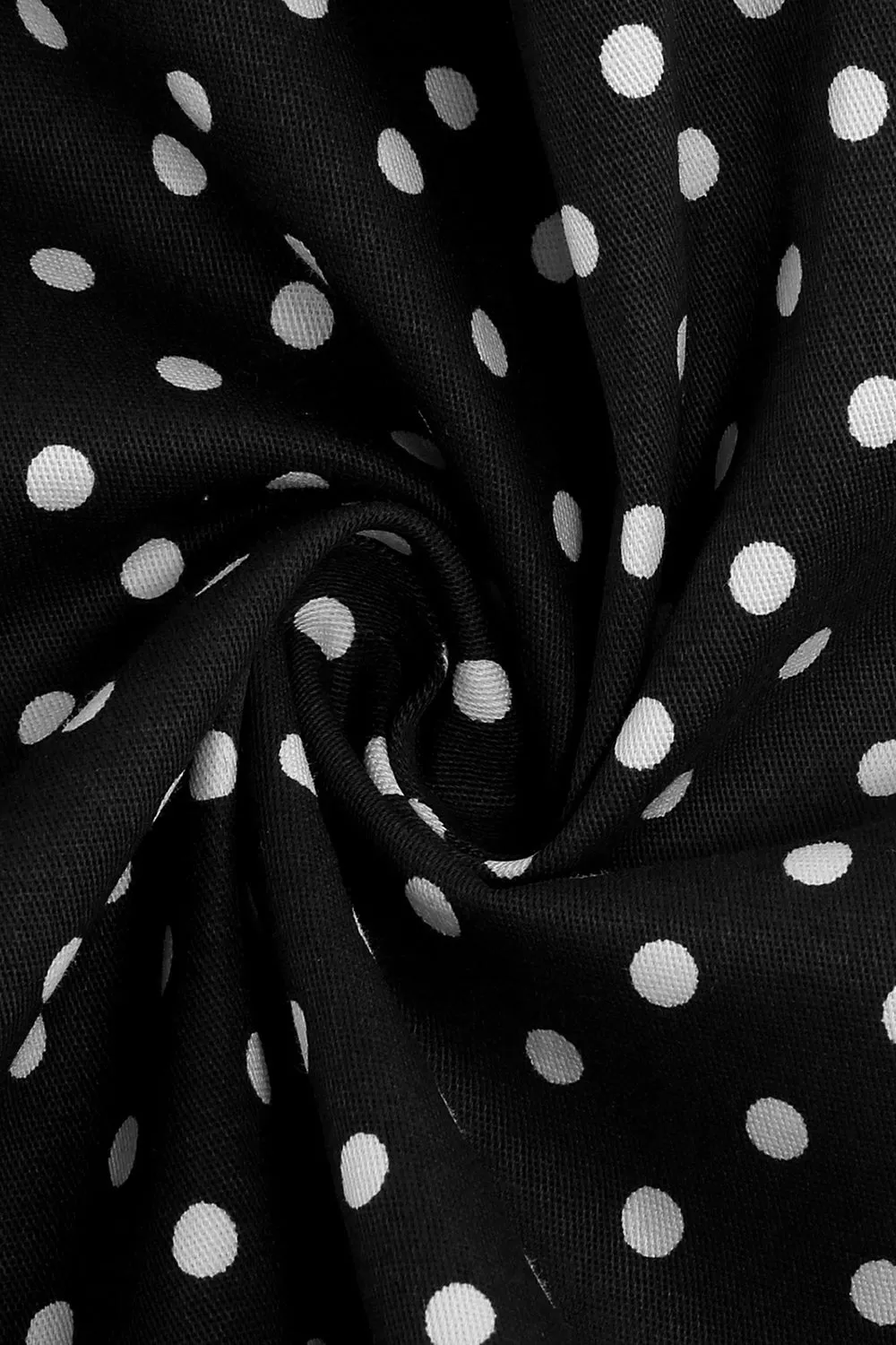 Halter Polka Dots Swing Dress with Buttons sold by Zapaka product image thumbnail 4