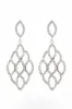 Cut Out Rhinestones Earrings sold by Zapaka
