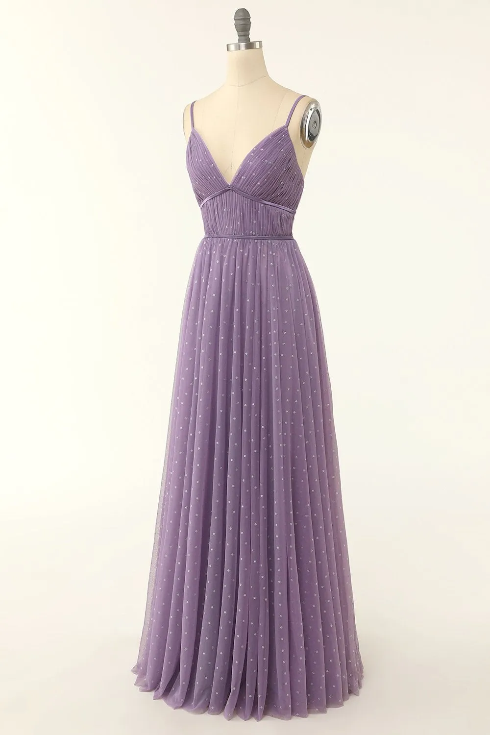 A Line Long Bridesmaid Dress with Ruffles sold by Zapaka product image thumbnail 3