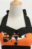 Orange Halter Halloween Vintage Dress sold by Zapaka