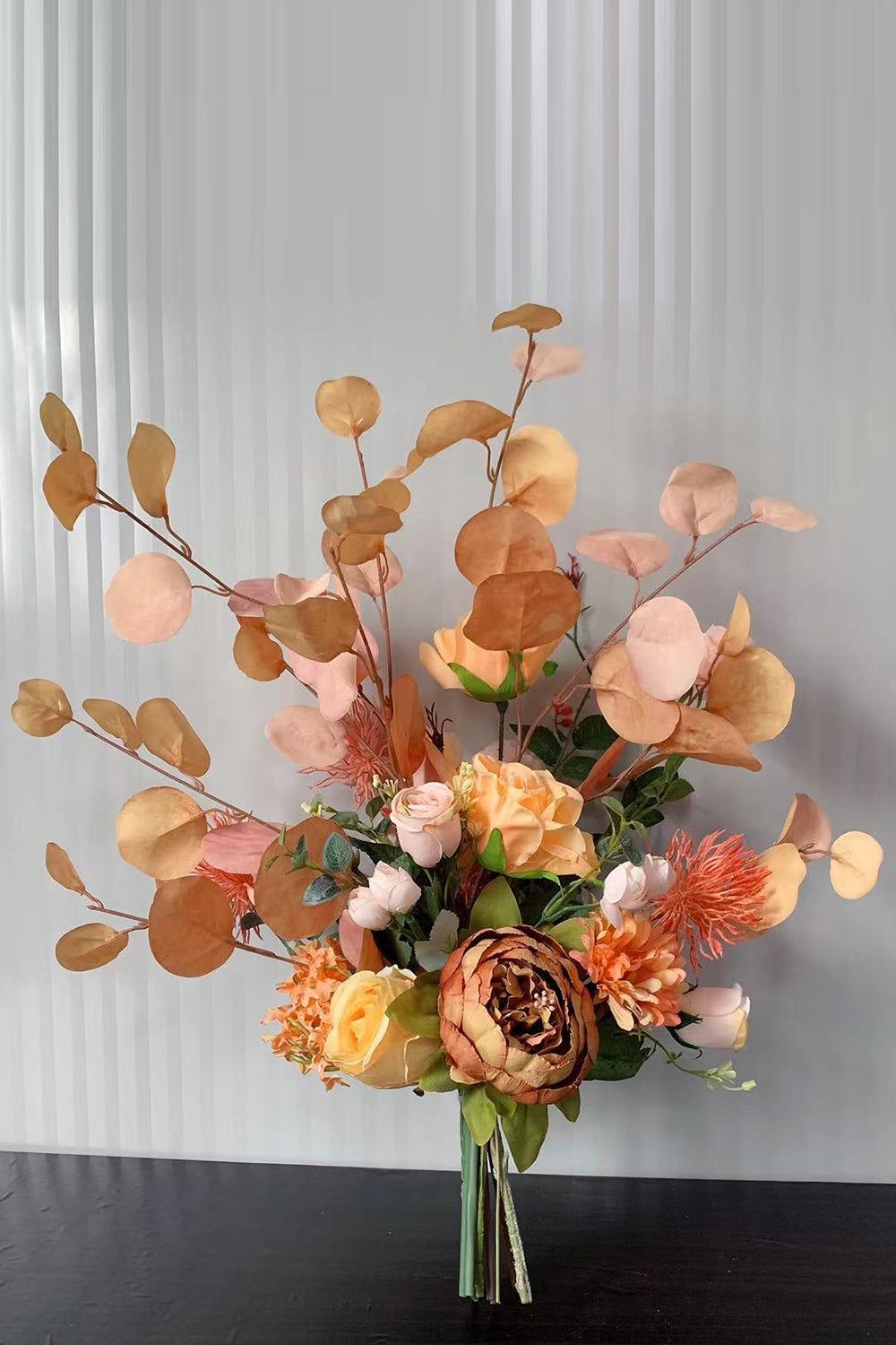Orange Faux Bridal Handing Flowers (Vase not Included) sold by Zapaka product image thumbnail 2