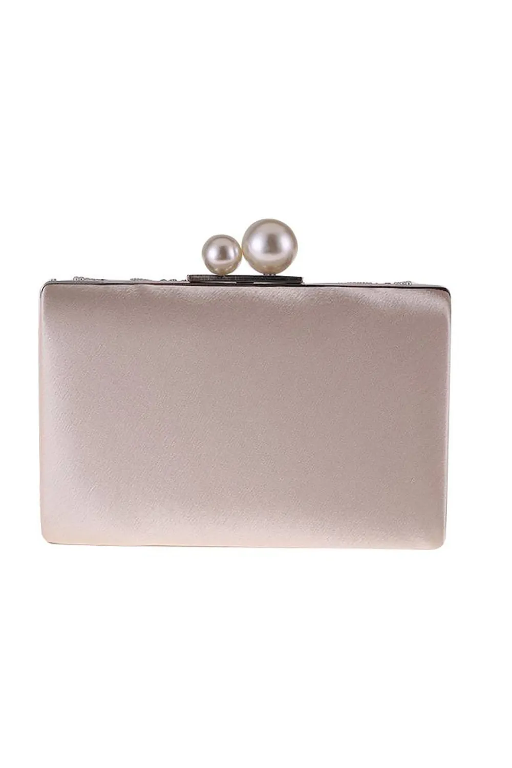 Grey Glitter Rhinestone Evening Clutch Bag sold by Zapaka product image thumbnail 5