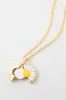 Golden Flower Necklace sold by Zapaka