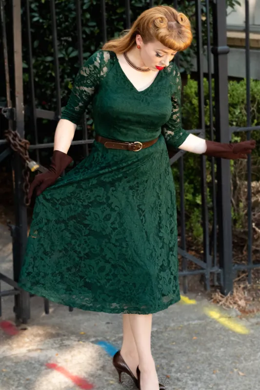 Exclusive Lace Midi Dress sold by Zapaka