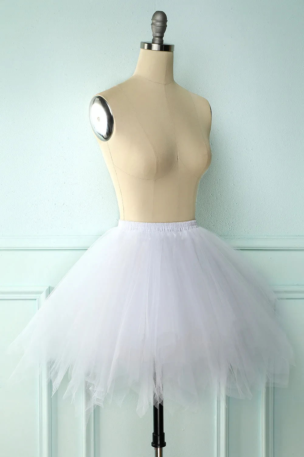 White Halloween Dance Skirt sold by Zapaka product image thumbnail 5