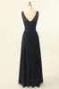 Blush Long Chiffon Lace Bridesmaid Dress sold by Zapaka