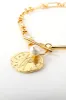 Golden Necklace With Pearl sold by Zapaka