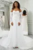 Ivory Sweetheart Detachable Flare Sleeves Boho Wedding Dress sold by Zapaka