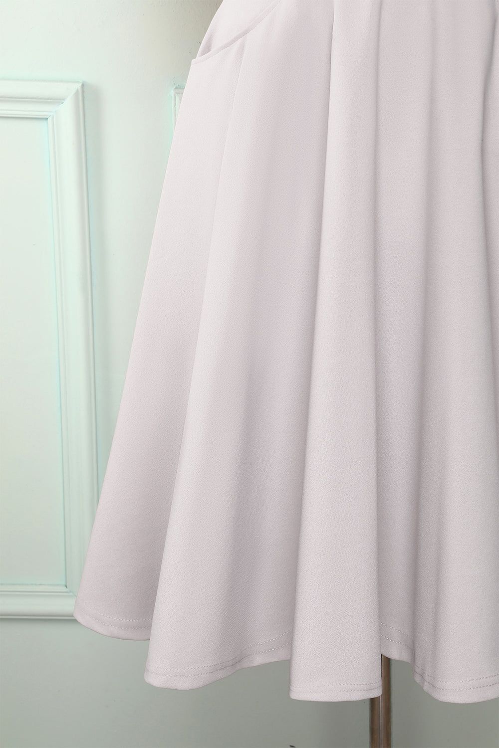 Grey Vintage Dress with Pockets sold by Zapaka product image thumbnail 5