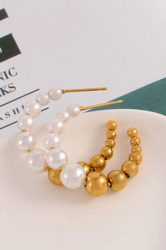 Titanium Steel Personalized Stud Earrings sold by Zapaka