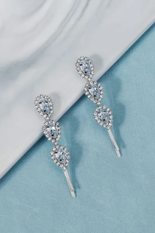 Simple Rhinestone Wedding Headpiece sold by Zapaka