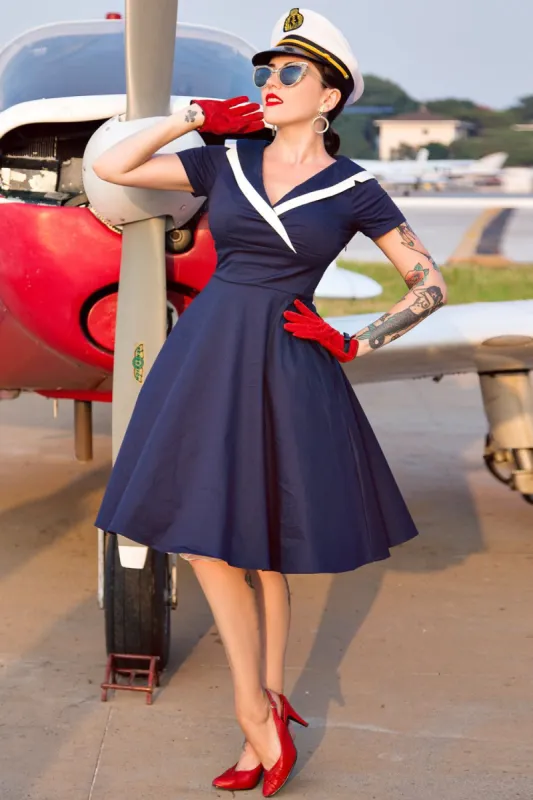 Navy Soldier Dress made by Zapaka