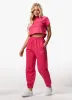 Gym King Established Relaxed Fit Jogger - Raspberry Burst sold by The Gym King