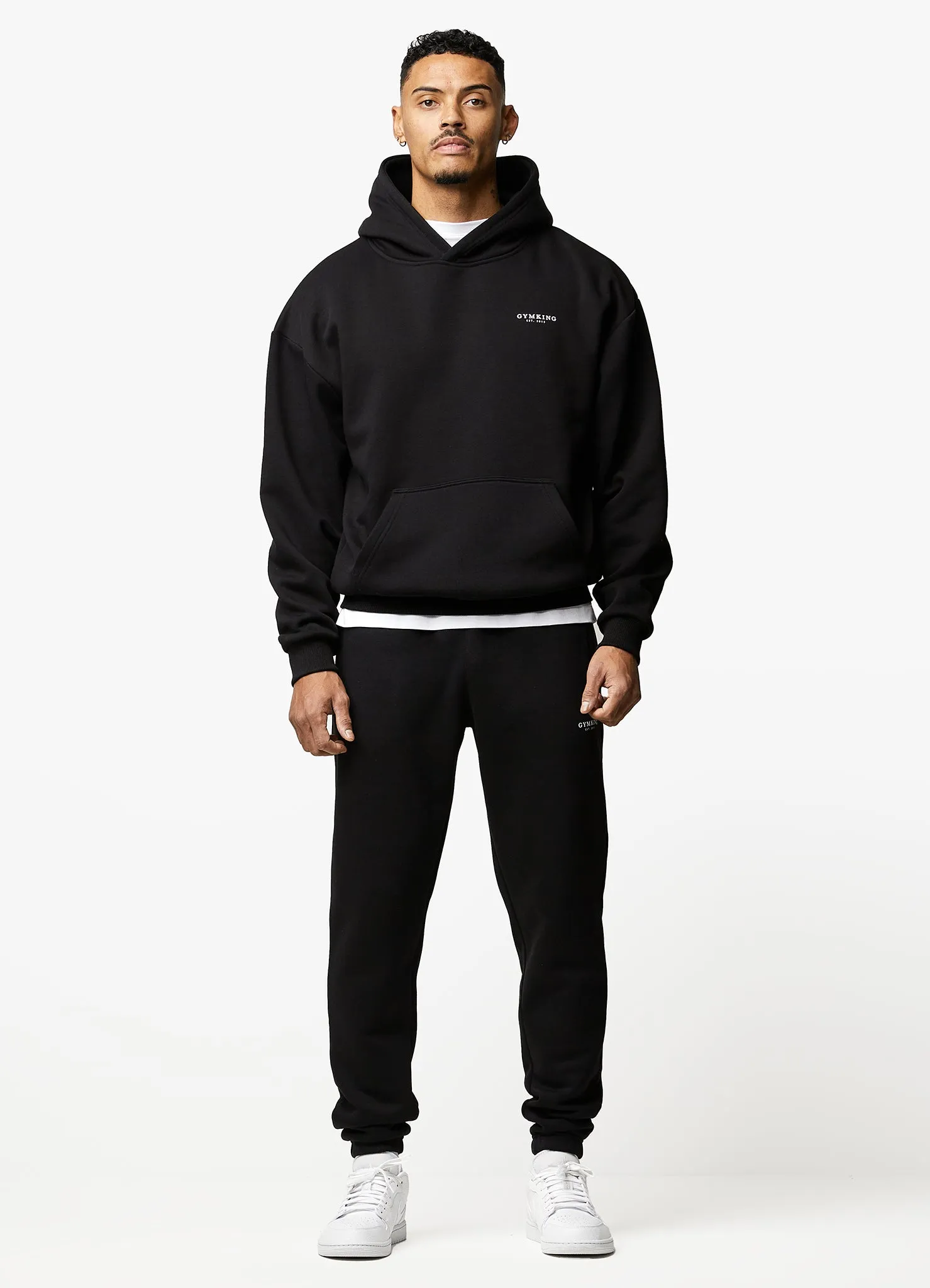 Gym King Established Tracksuit - Black sold by The Gym King product image thumbnail 2