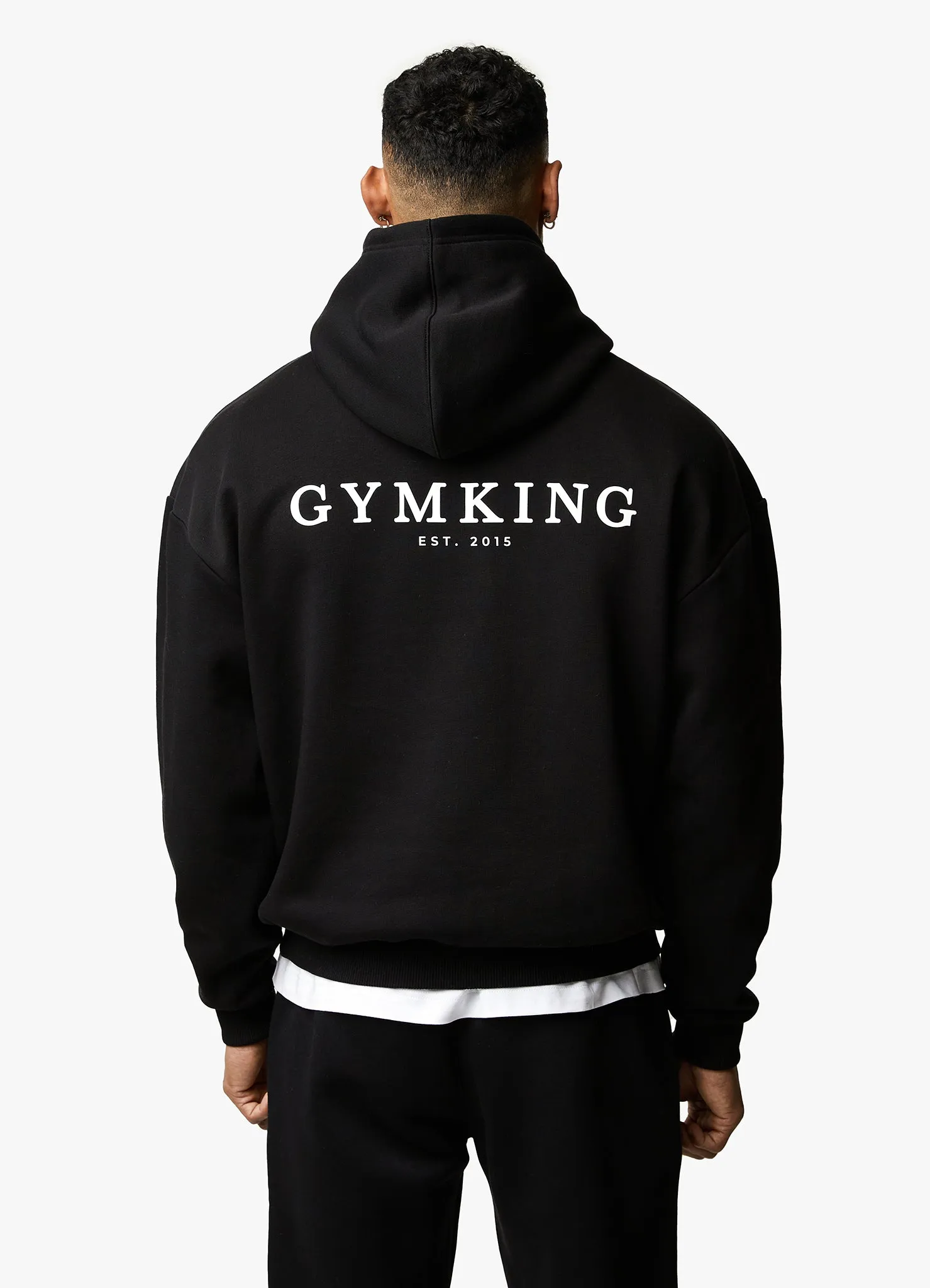 Gym King Established Tracksuit - Black sold by The Gym King product image thumbnail 5