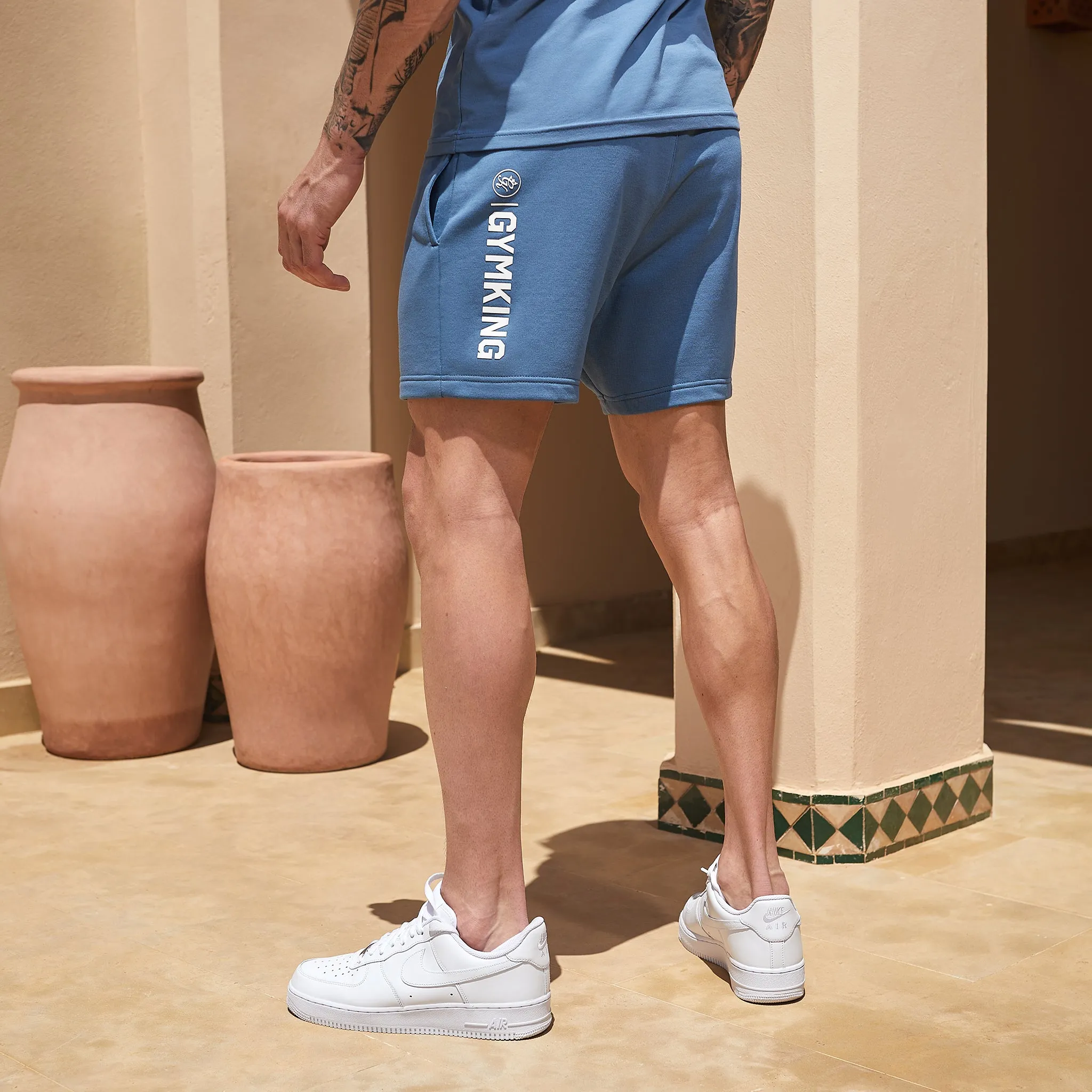 Gym King Aventus Short - Blue Smoke sold by The Gym King product image thumbnail 2