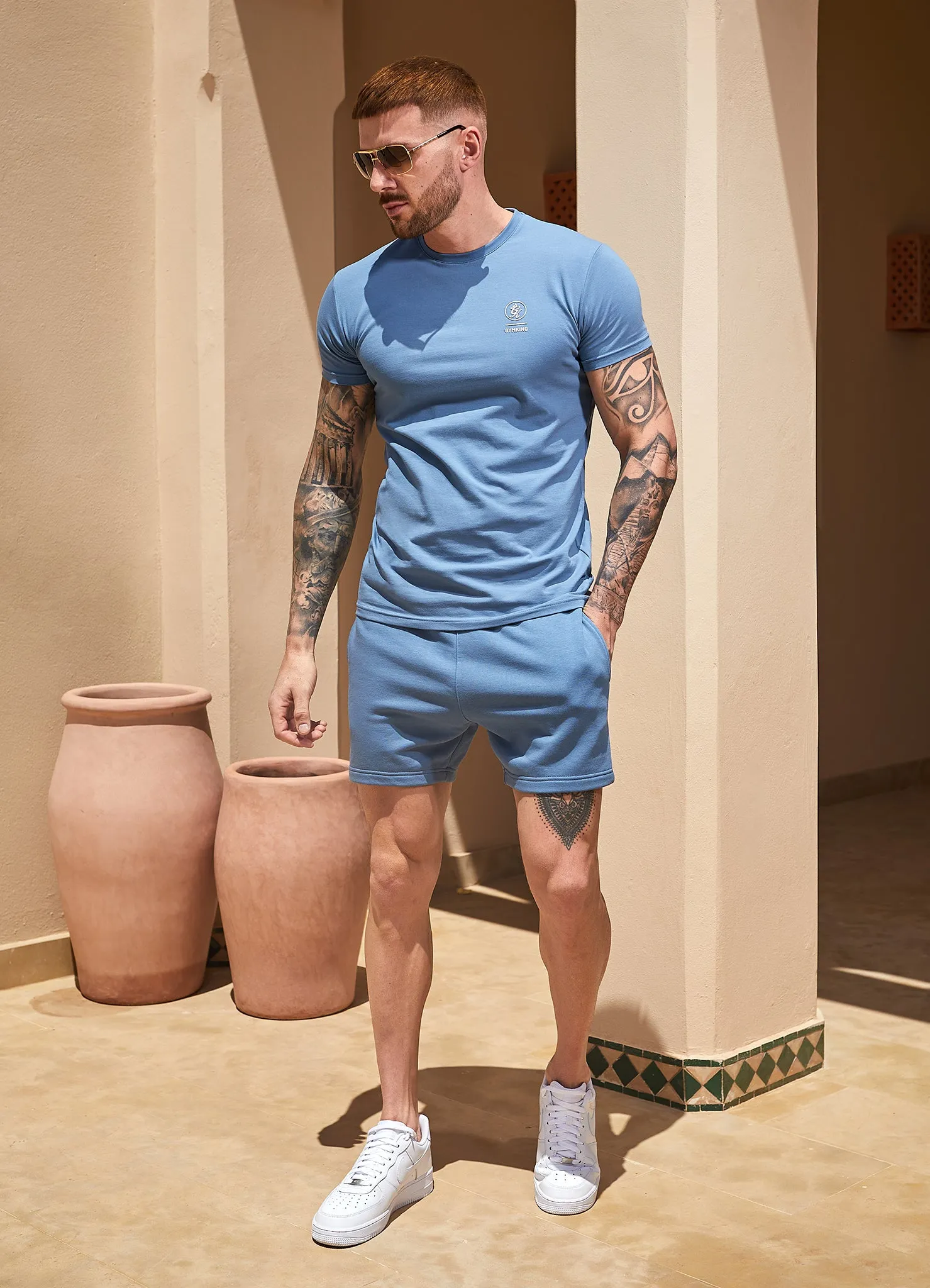 Gym King Aventus Short - Blue Smoke sold by The Gym King product image thumbnail 3