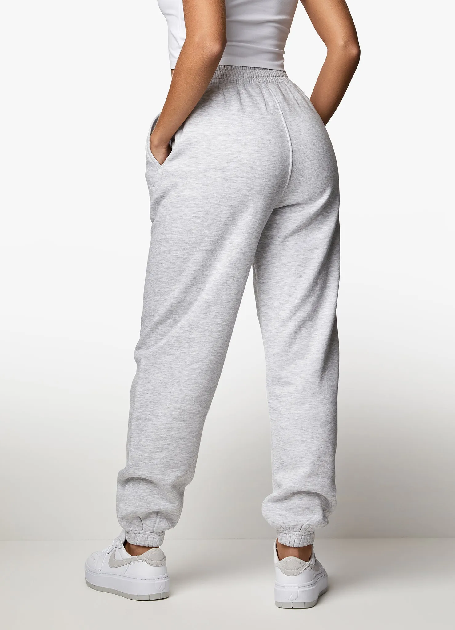 Gym King 365 Boyfriend Jogger - Snow Marl sold by The Gym King product image thumbnail 3