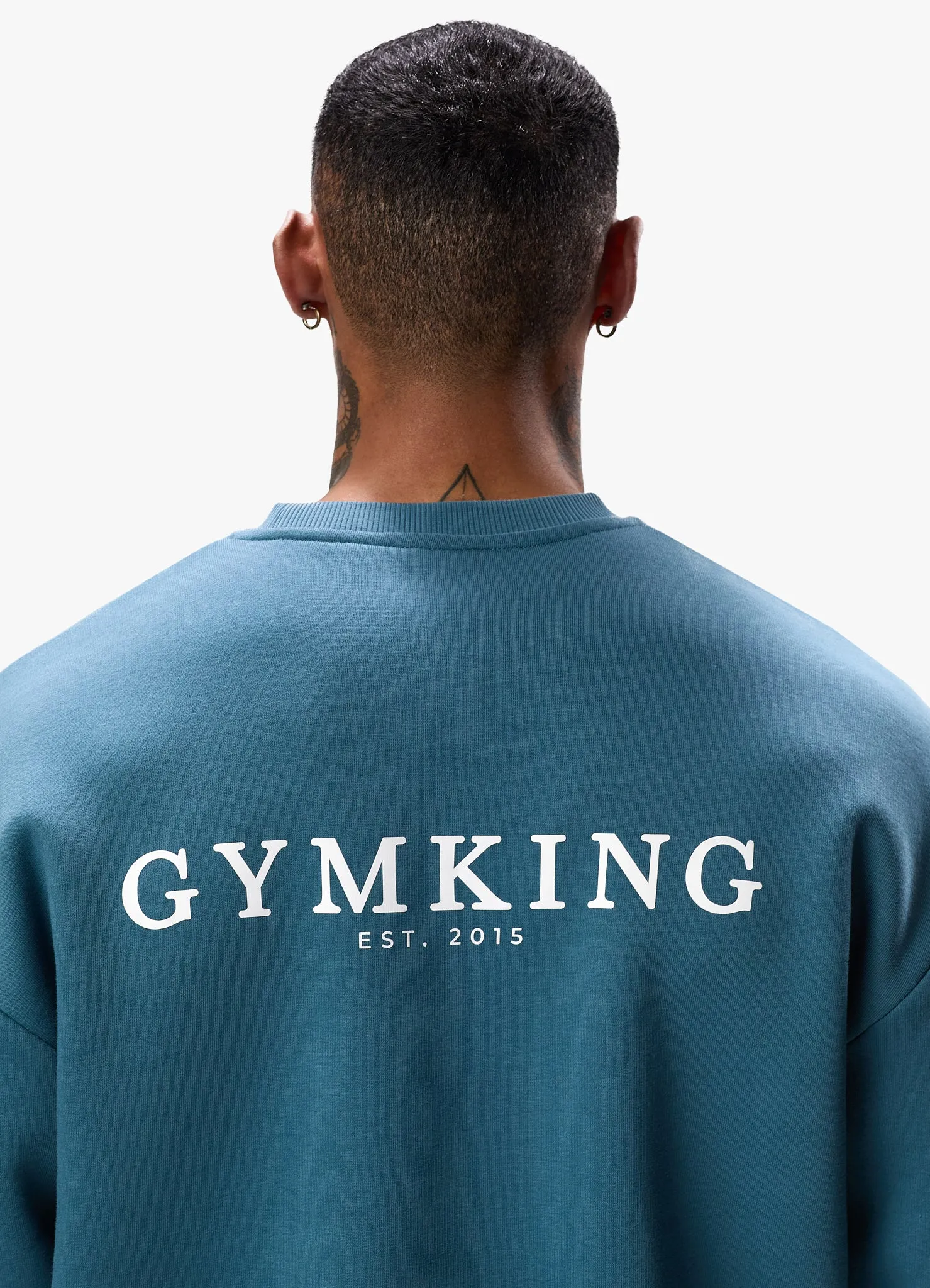 Gym King Established Crew - Lake Blue sold by The Gym King product image thumbnail 4