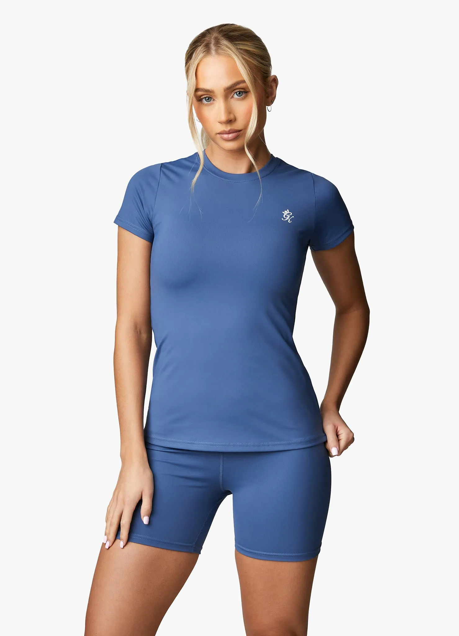 Gym King 365 Ss Tee - Blue Steel sold by The Gym King product image thumbnail 3