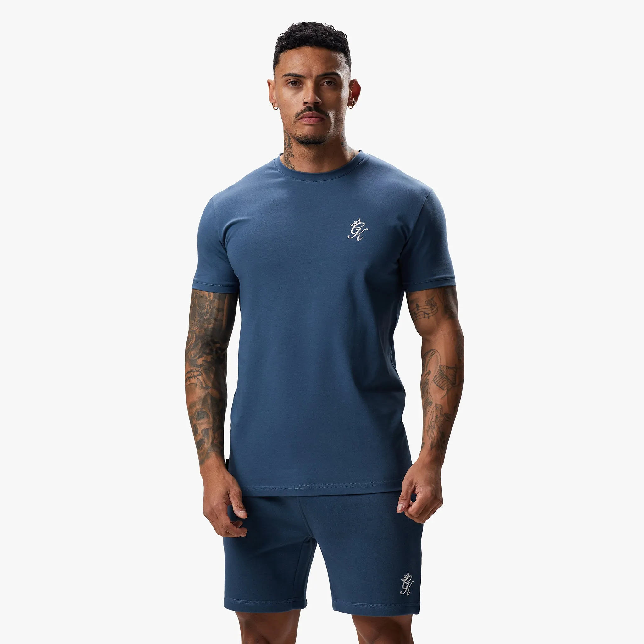 Gym King Fundamental Tee - Twilight Blue sold by The Gym King product image thumbnail 2