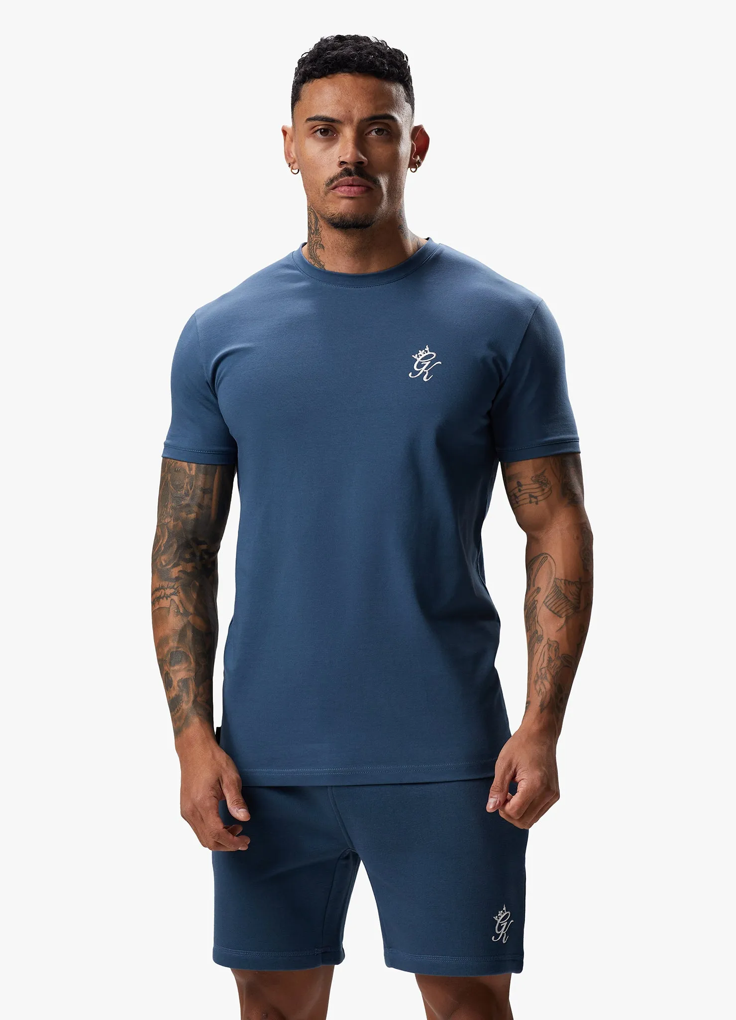 Gym King Fundamental Tee - Twilight Blue sold by The Gym King