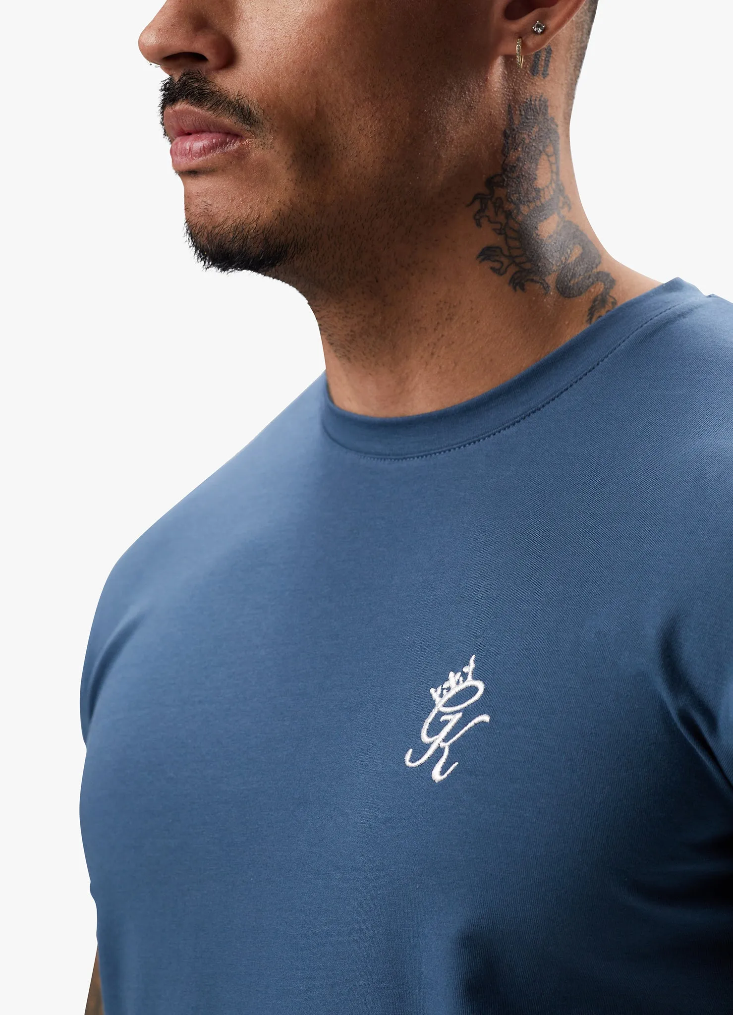 Gym King Fundamental Tee - Twilight Blue sold by The Gym King product image thumbnail 4