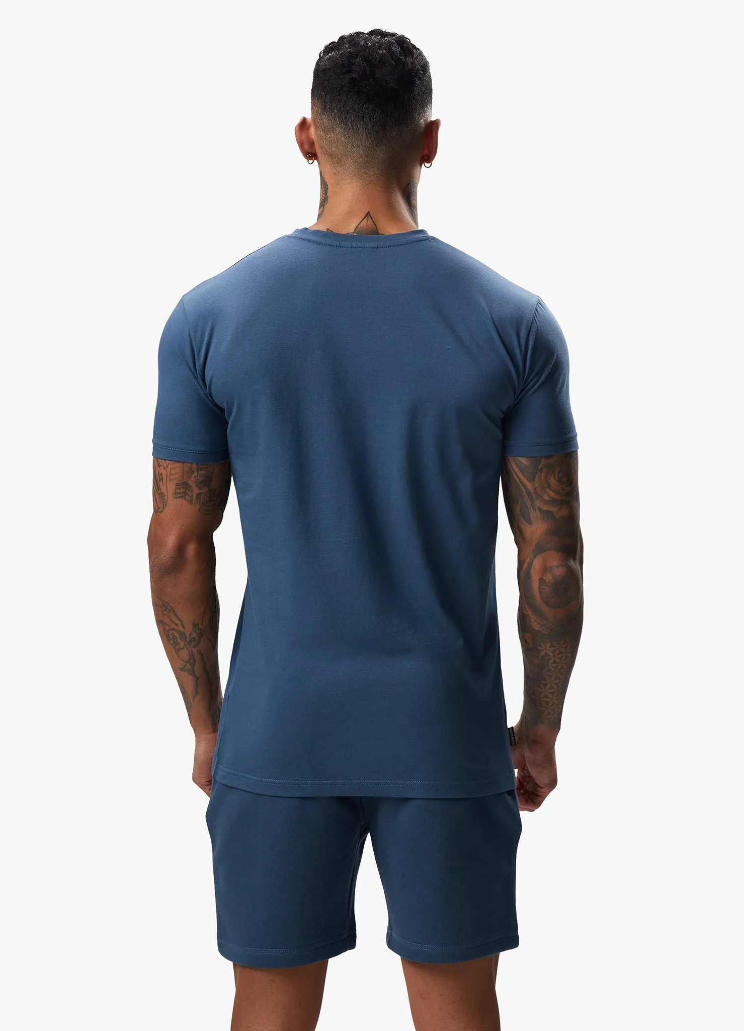 Gym King Fundamental Tee - Twilight Blue sold by The Gym King product image thumbnail 3