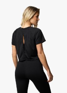 Gym King Flare Ss Tee - Black sold by The Gym King