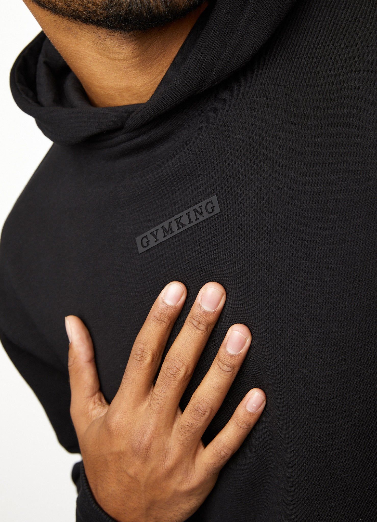 Gym King Box Logo Hood - Black sold by The Gym King product image thumbnail 9