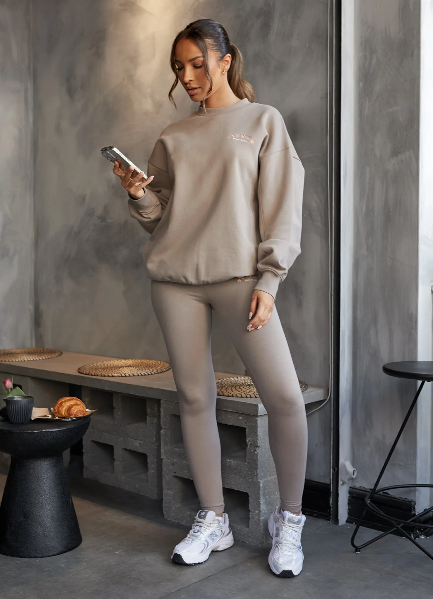 Gym King Spirit of Summer Jersey Legging - Mocha sold by The Gym King product image thumbnail 3