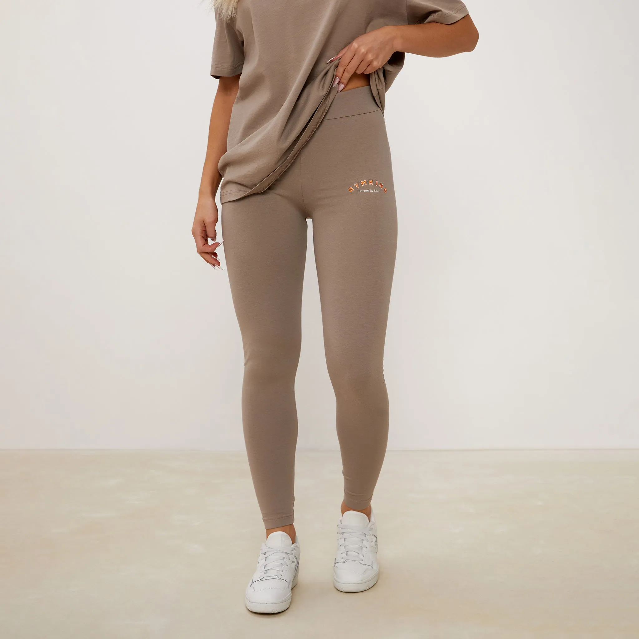 Gym King Spirit of Summer Jersey Legging - Mocha sold by The Gym King product image thumbnail 2