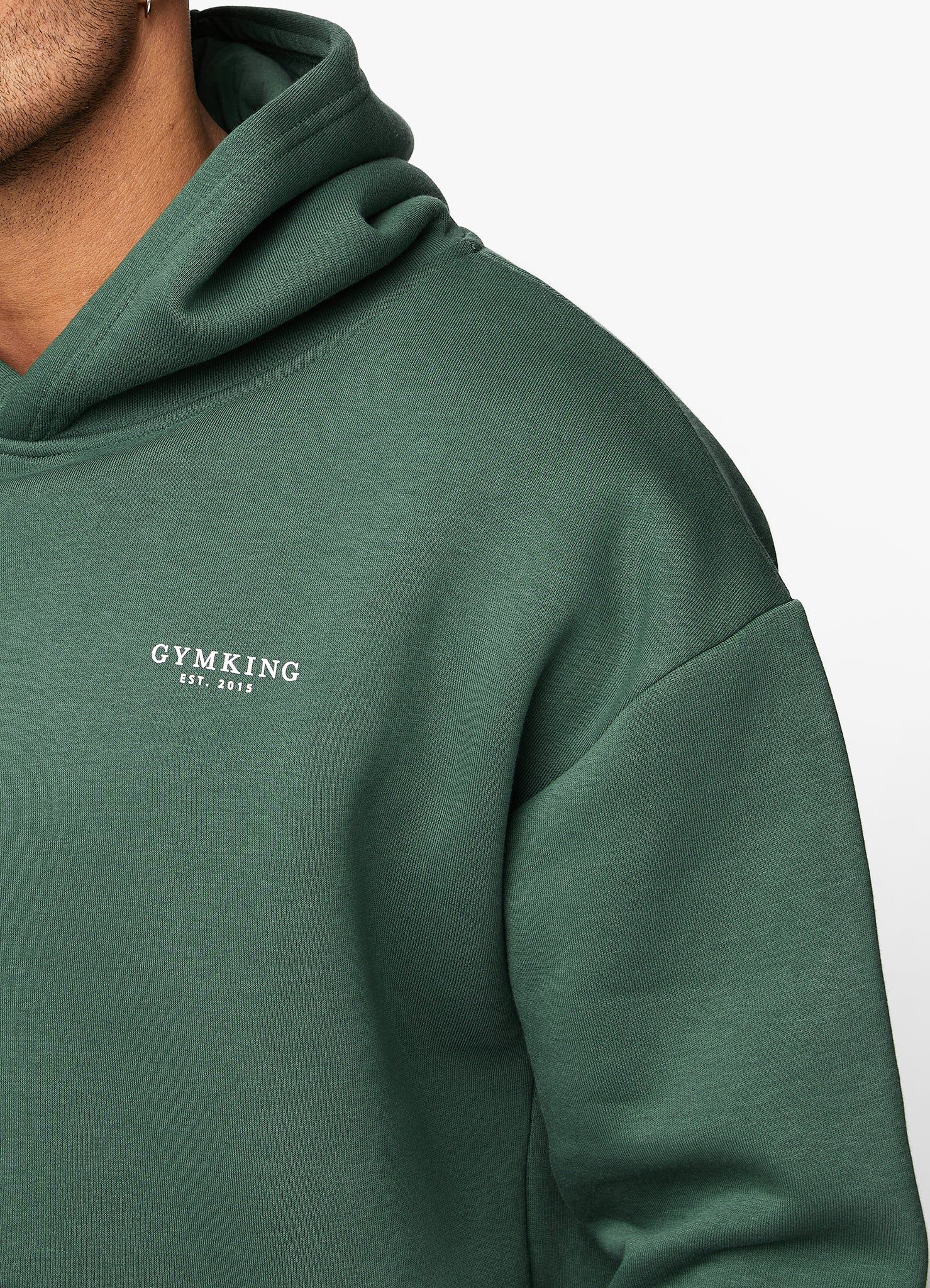 Gym King Established Hood - Racing Green sold by The Gym King product image thumbnail 8