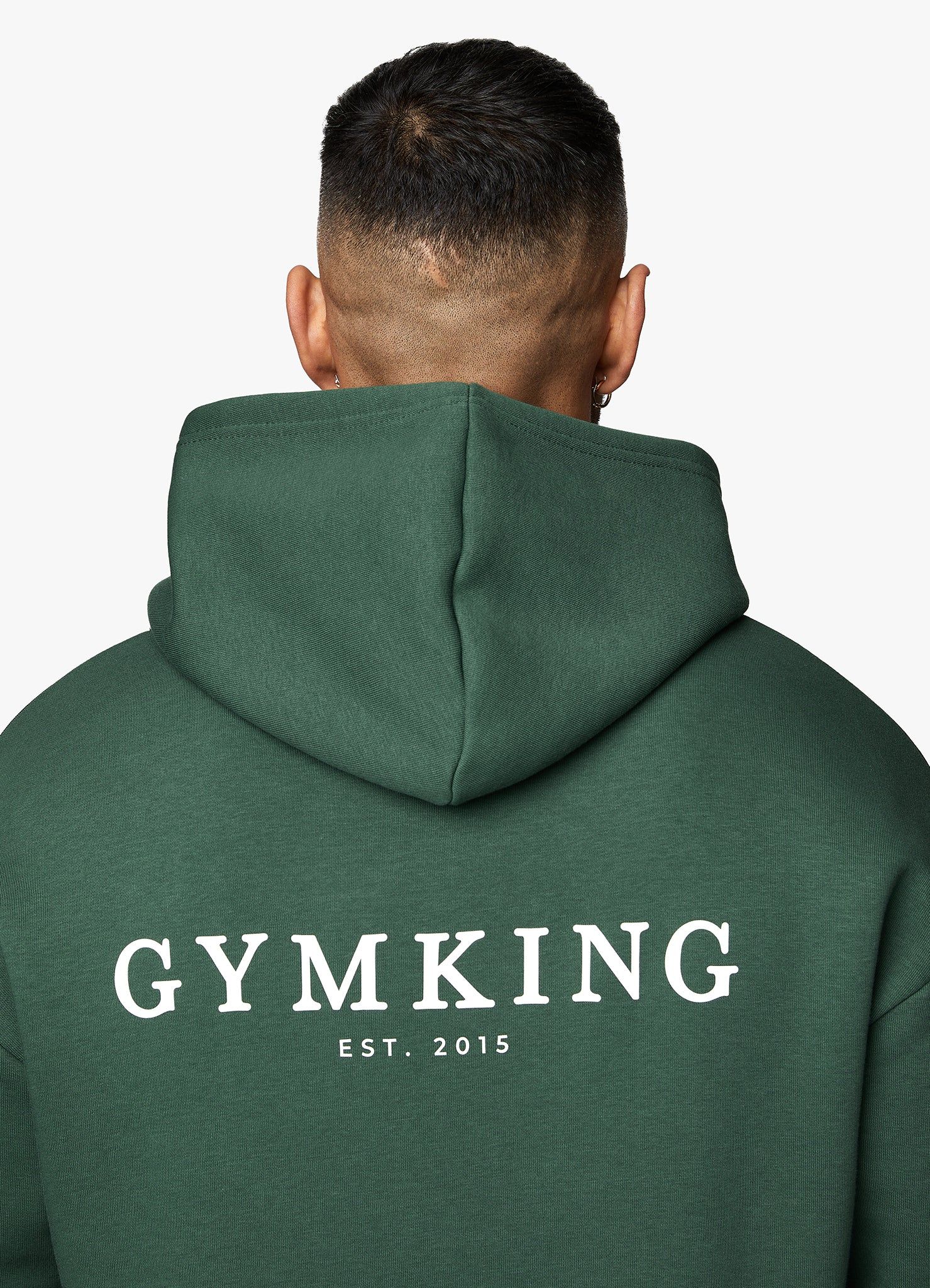 Gym King Established Hood - Racing Green sold by The Gym King product image thumbnail 6