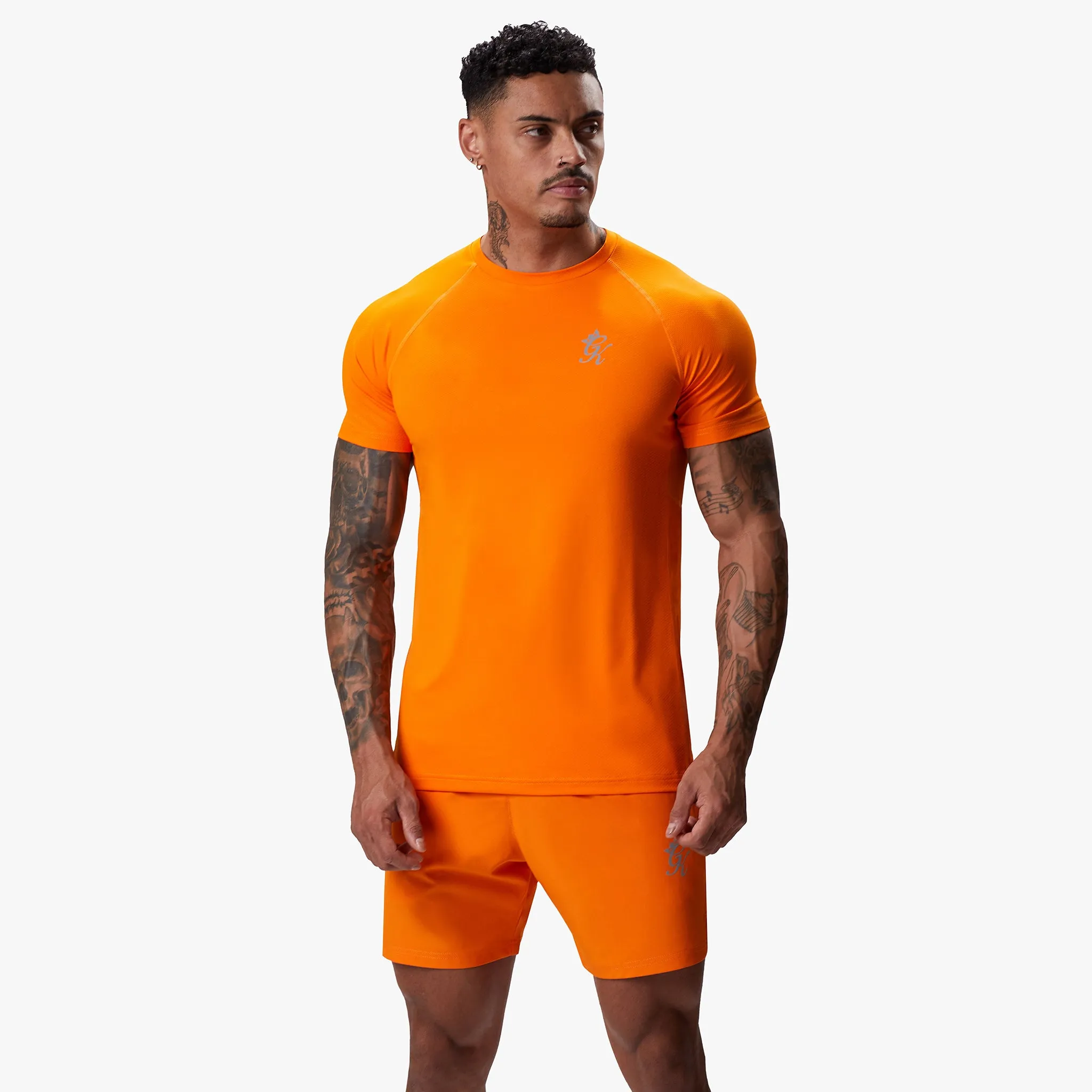 Gym King Energy Tee - Tangerine sold by The Gym King product image thumbnail 2