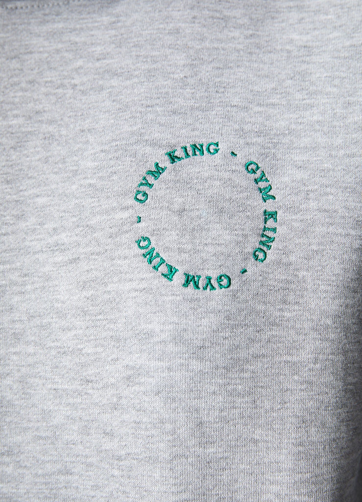 Gym King Recharge Oversized Hood - Light Grey Marl sold by The Gym King product image thumbnail 12