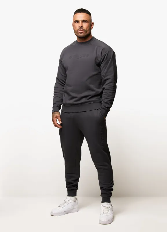 Gym King Eclipse Embossed Tracksuit - Pewter sold by The Gym King