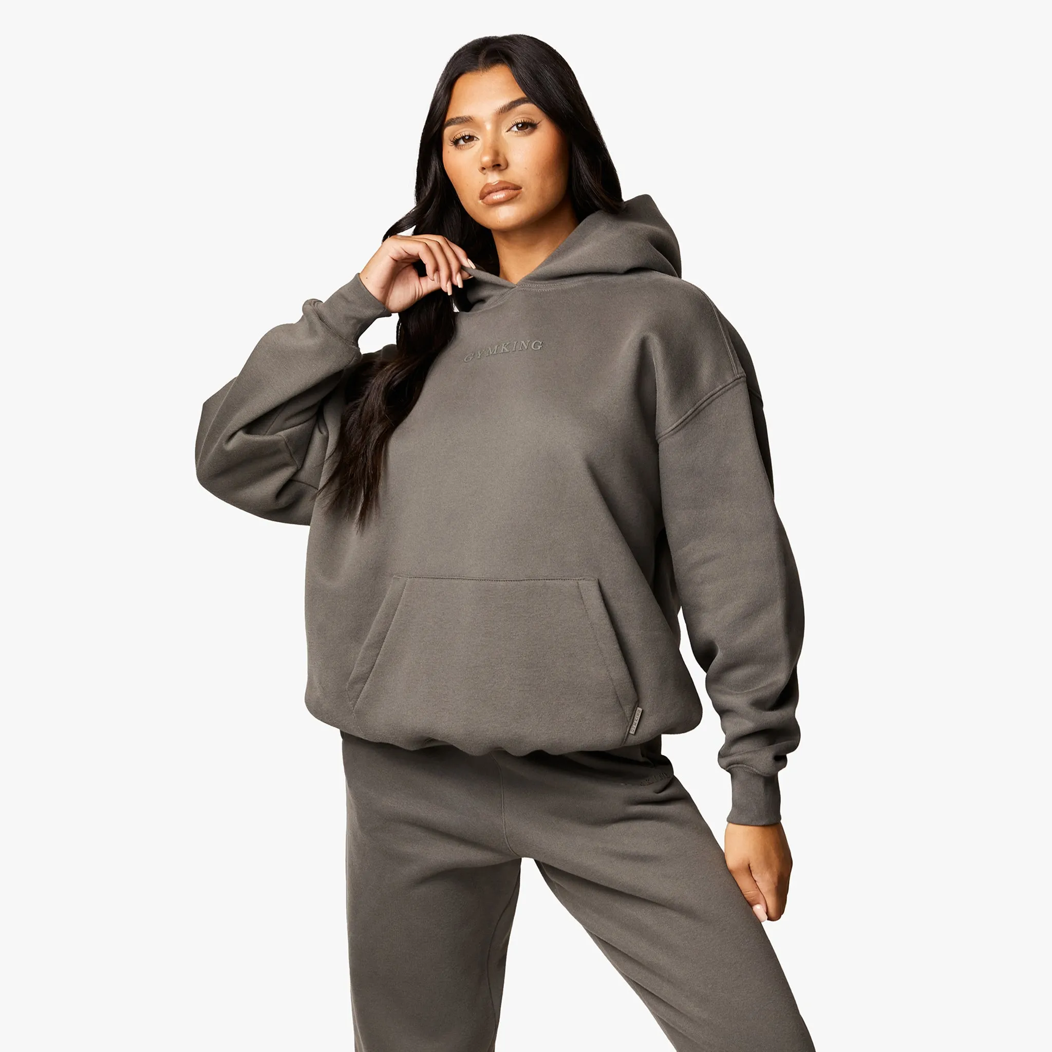 Gym King Luxe Hood - Olive sold by The Gym King product image thumbnail 2