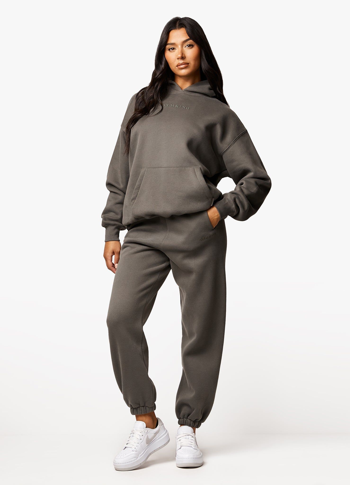 Gym King Luxe Tracksuit - Olive sold by The Gym King