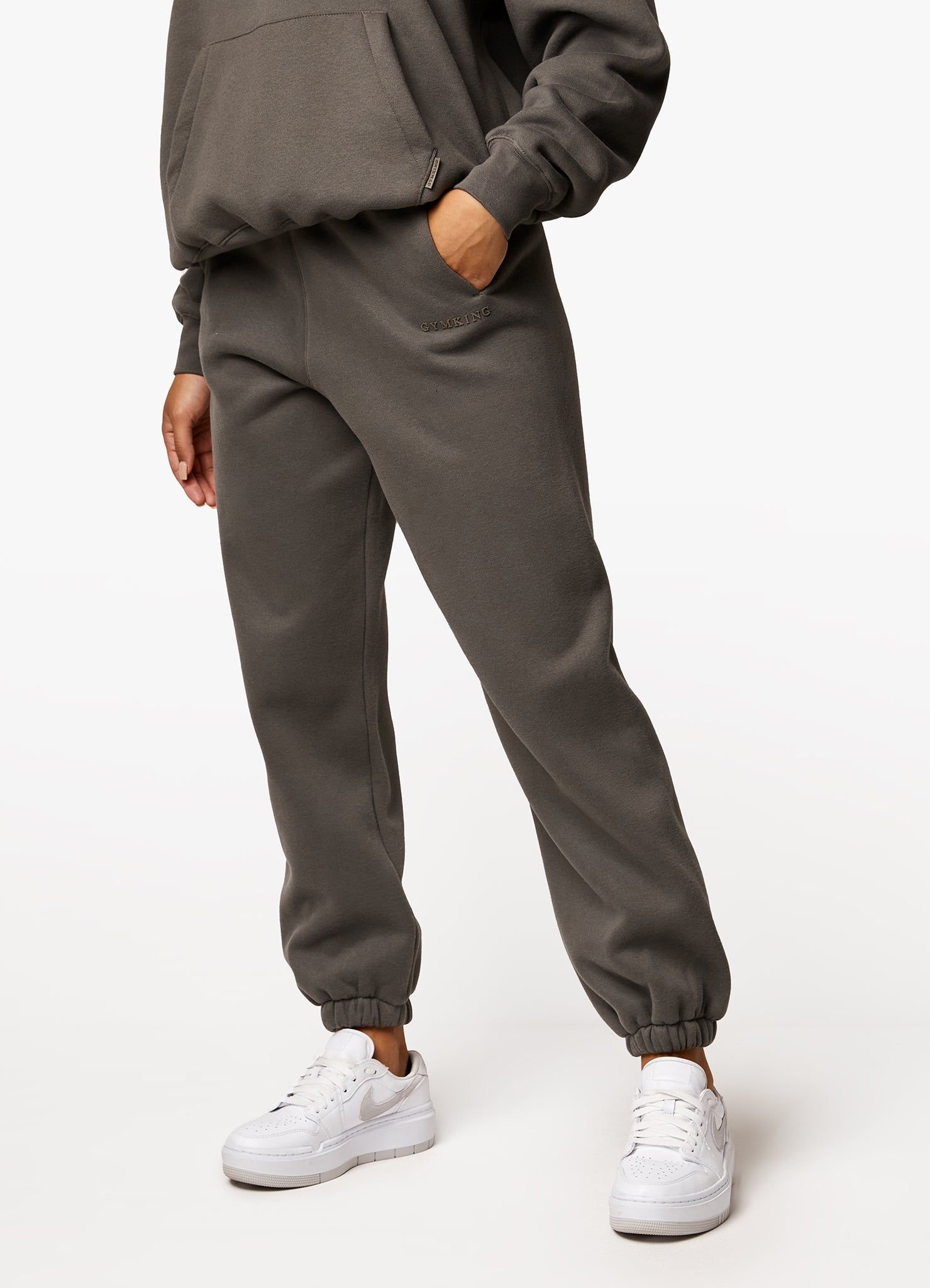 Gym King Luxe Tracksuit - Olive sold by The Gym King product image thumbnail 5