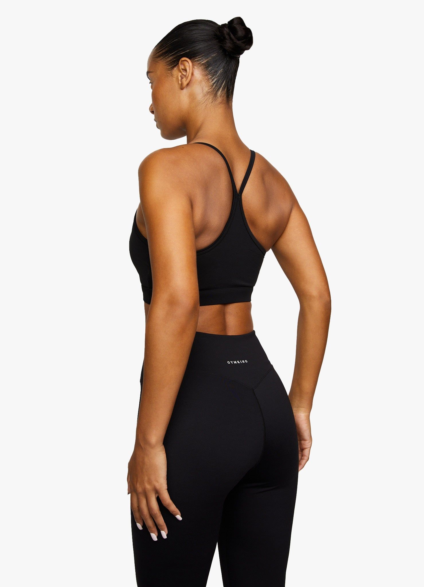 Gym King Sports Bra - Black sold by The Gym King product image thumbnail 3