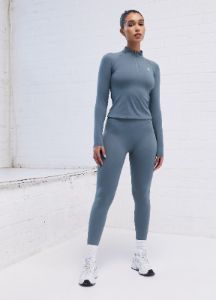 Gym King 365 Ls 1/4 Zip - Petrol Blue sold by The Gym King