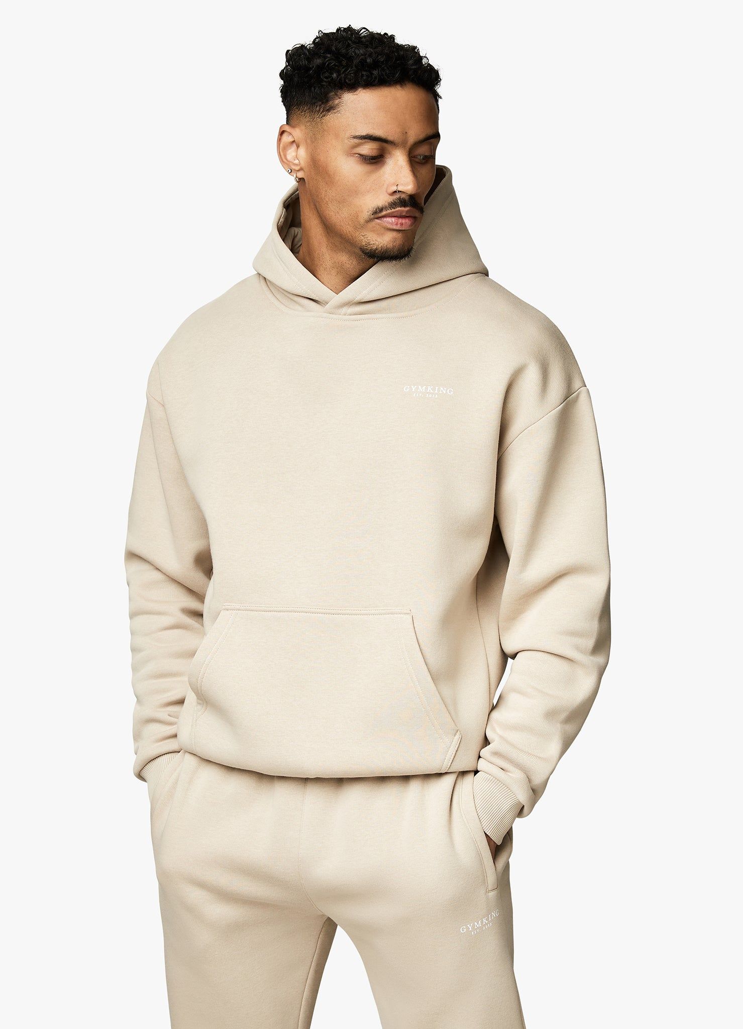 Gym King Established Hood - Sandstone sold by The Gym King product image thumbnail 3