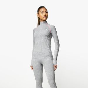 Gym King Intention Funnel - Grey Marl/Cosmic Pink sold by The Gym King
