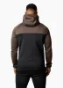 Gym King Precision FZ Hood - Iron/Black sold by The Gym King