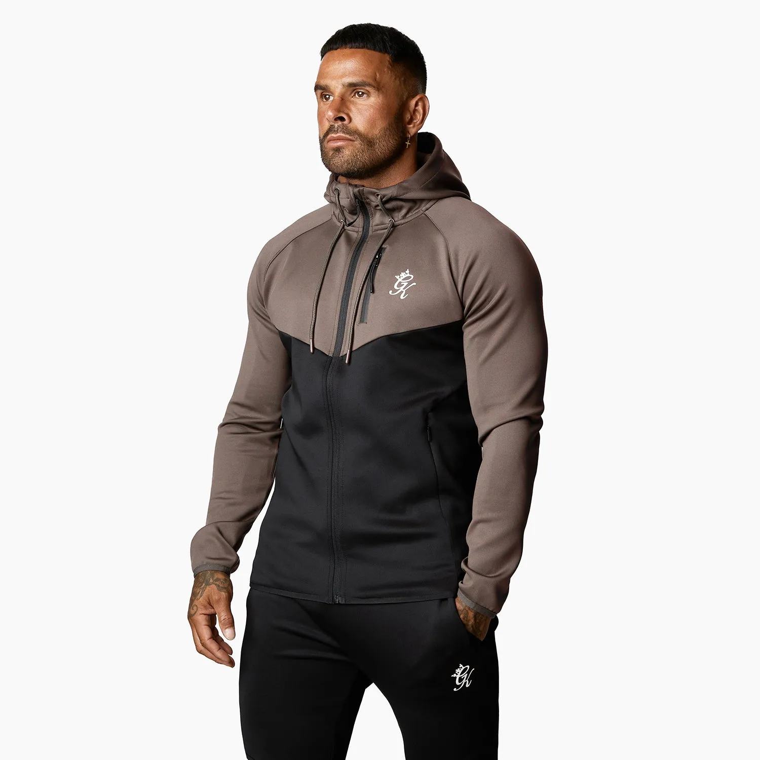 Gym King Precision FZ Hood - Iron/Black sold by The Gym King product image thumbnail 2