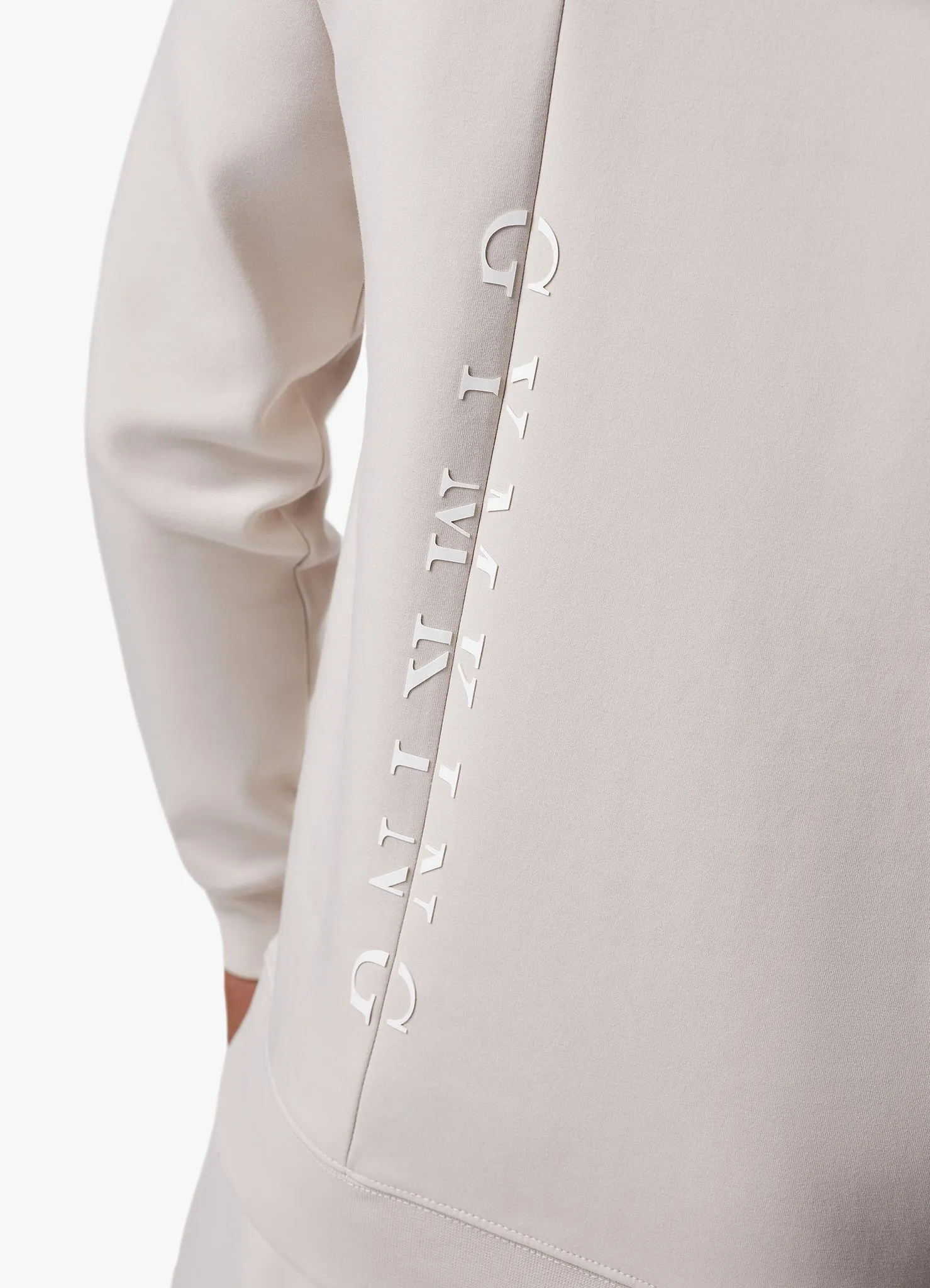 Gym King Split Linear Hood - Stone Grey sold by The Gym King product image thumbnail 4