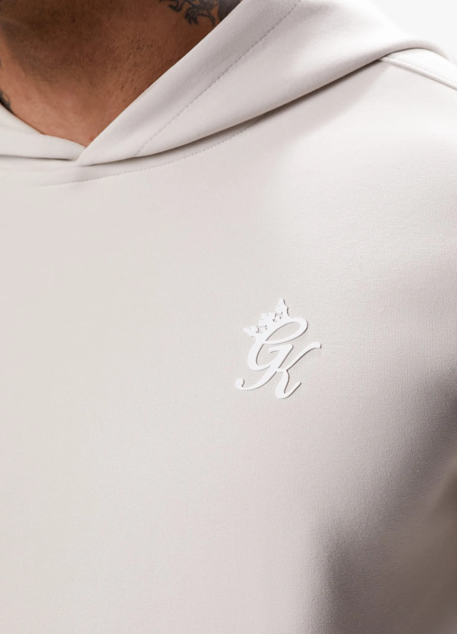 Gym King Split Linear Hood - Stone Grey sold by The Gym King product image thumbnail 5